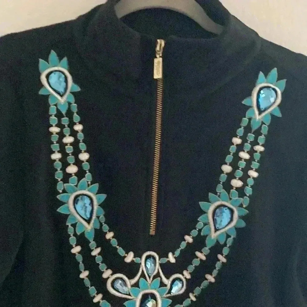 Bob Mackie Wearable Art Pullover - image 3